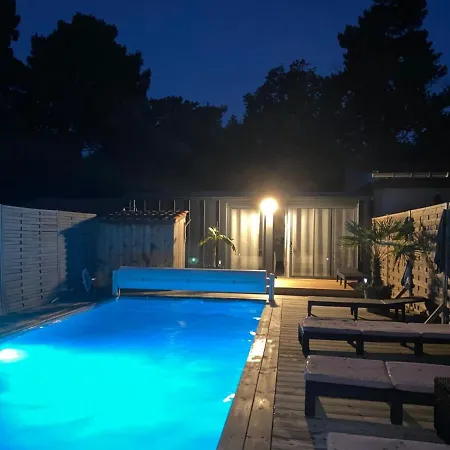 Petite Bleue - Piscine Privee Chauffee Holiday home Lacanau