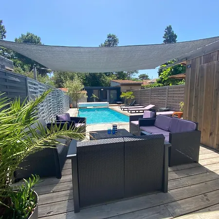 Petite Bleue - Piscine Privee Chauffee Lacanau